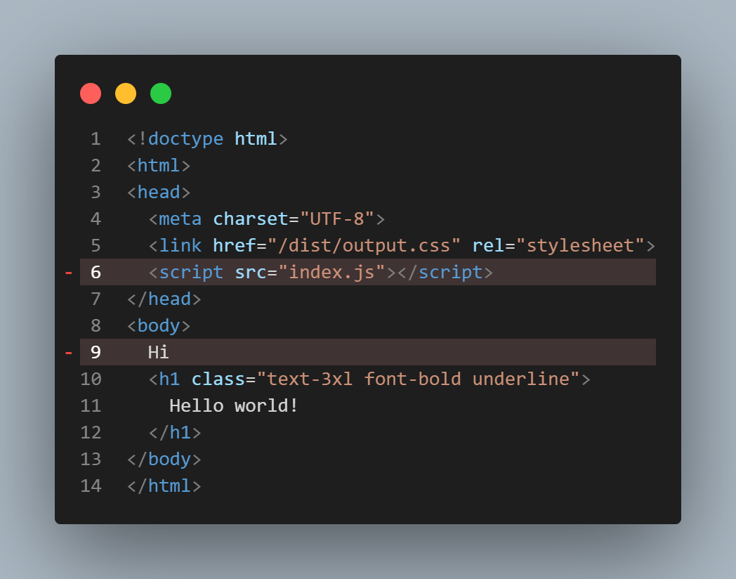 高亮样式：git-remove