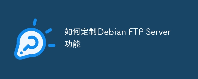 如何定制Debian FTP Server功能