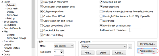 TOAD和PLSQL 默认日期显示、rowid显示、TNSNAME的修改
