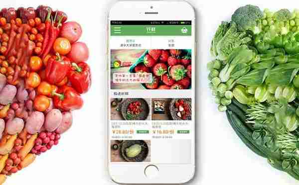 农村电商APP开发：生鲜APP开发多少钱？免编程农产品APP模板一键套用