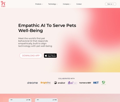 SEO标题Traini:全球首创宠物AI技术,提升宠物健康与行为解读