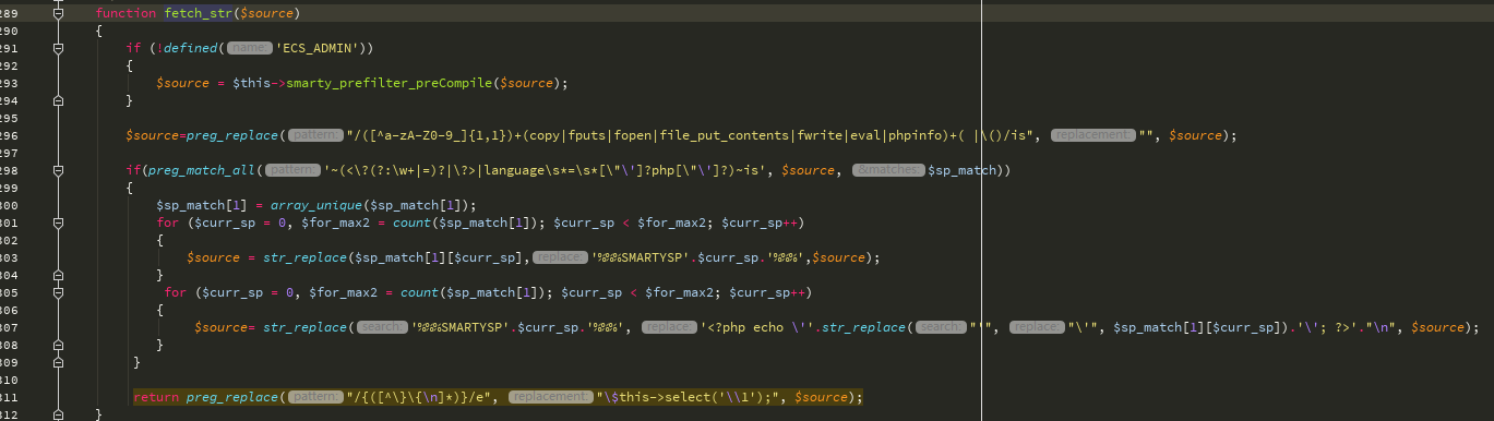 ECShop全系列版本远程代码执行漏洞复现