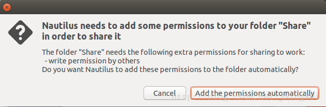 Ubuntu: 共享目录给windows用户