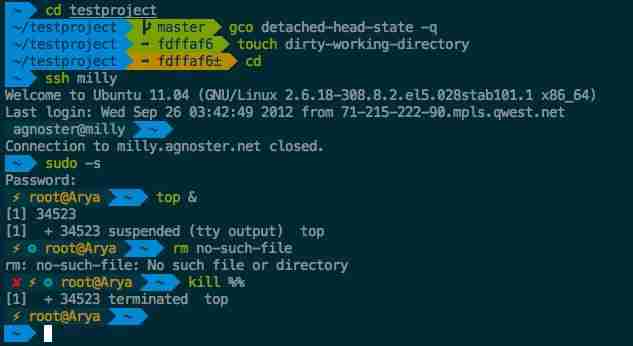 zsh (+fish) = 完美终端