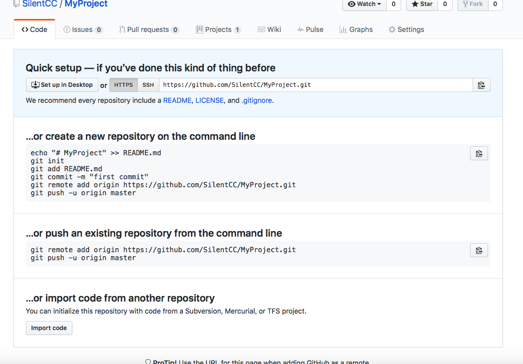 Windows 和 Mac 系统下安装git 并上传，修改项目