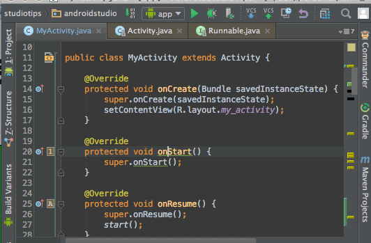 Android Studio你不知道的快捷键(一)