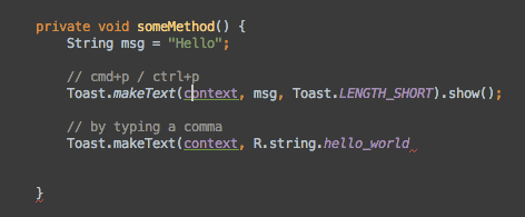 Android Studio你不知道的快捷键(一)