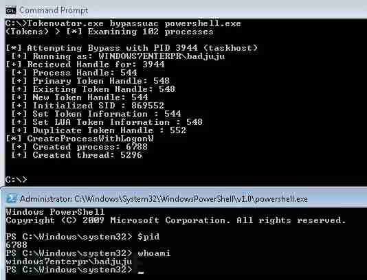 如何使用Tokenvator和Windows Tokens实现提权