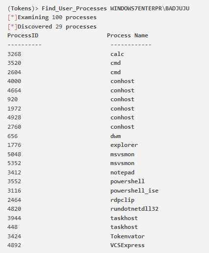 如何使用Tokenvator和Windows Tokens实现提权