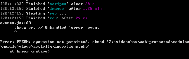 windows下操作linux虚拟机映射网络驱动器中文件提示chmod权限不足解决方案