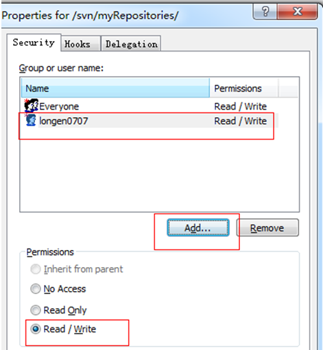 （windows）svn服务器与客户端的搭建
