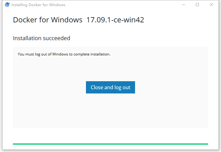 Docker在Win10下的安装和配置
原