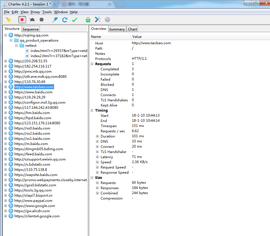 使用Charles工具拦截app请求