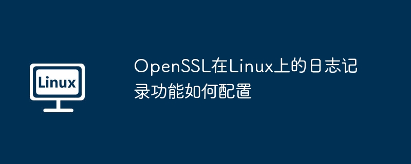 OpenSSL在Linux上的日志记录功能如何配置