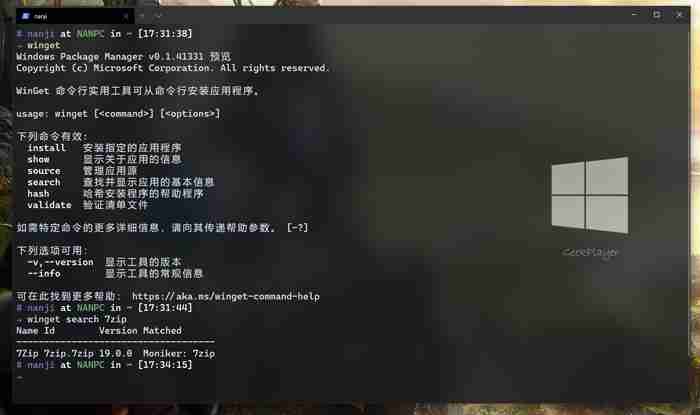 Windows 软件包管理器 WinGet 安装及使用教程