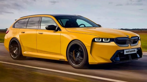 宝马M5旅行车新渲染图致敬E34经典曝光