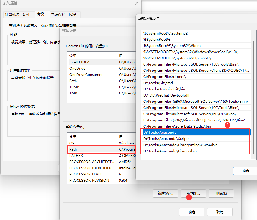 Windows系统安装Anaconda