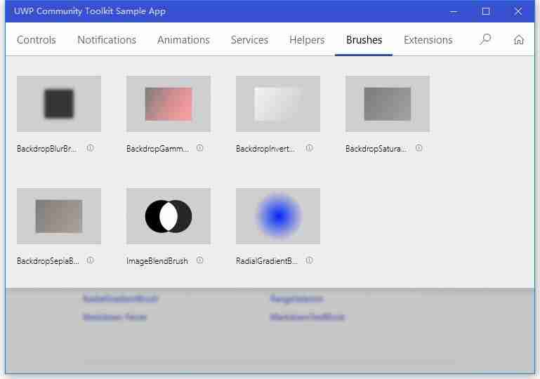 New UWP Community Toolkit - XAML Brushes