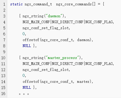 Nginx的源码结构和模块初始化
