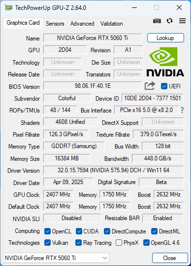 七彩虹iGame RTX 5060 Ti Ultra W OC 16GB显卡评测：进阶甜品级的实力担当