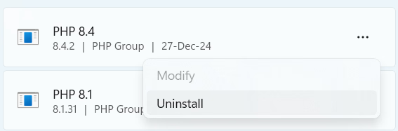 如何使用 WinGet 在Windows上安装 PHP 8.4