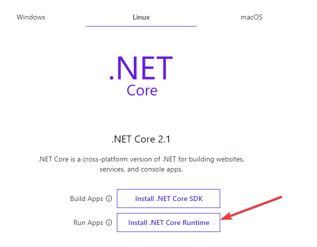 发布 ASP.NET Core 2.x 应用到 Ubuntu