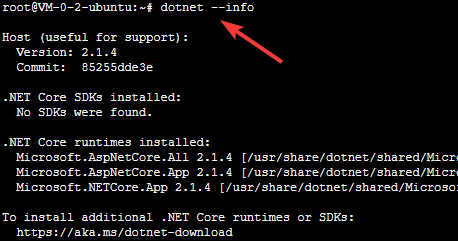 发布 ASP.NET Core 2.x 应用到 Ubuntu