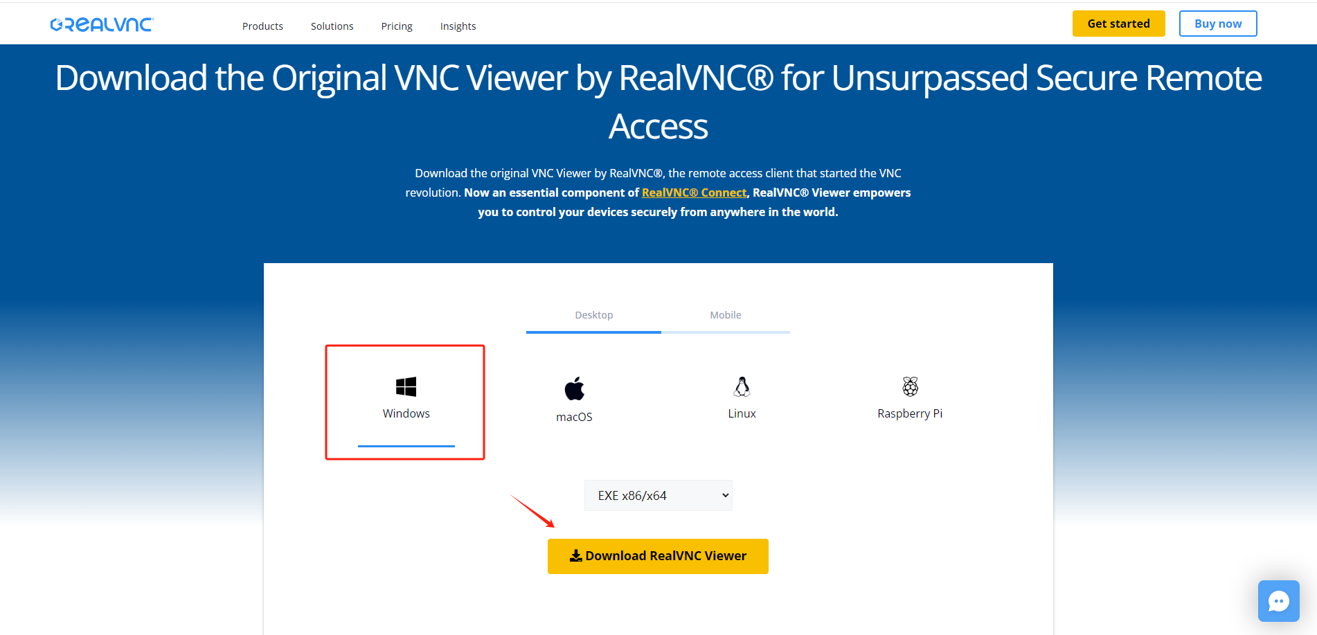 Windows电脑如何使用VNC远程访问本地无公网IP树莓派桌面