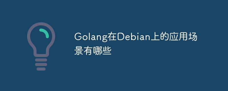 Golang在Debian上的应用实例及场景