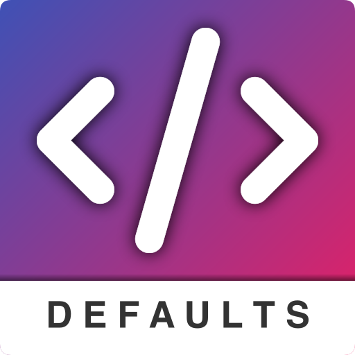 Defaults: Web
