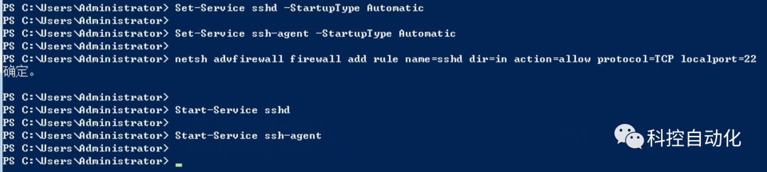 [教程] Windows Server 2022 系统开启Ssh Server服务