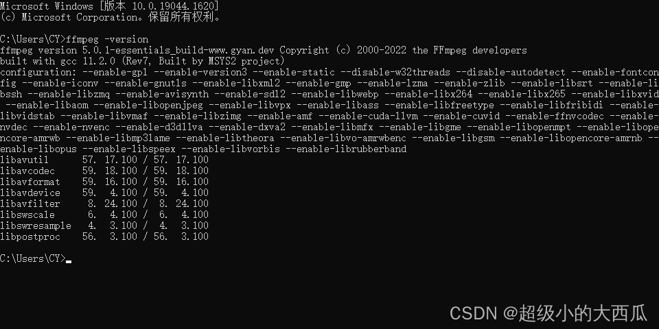 Windows 10系统下安装FFmpeg教程详解