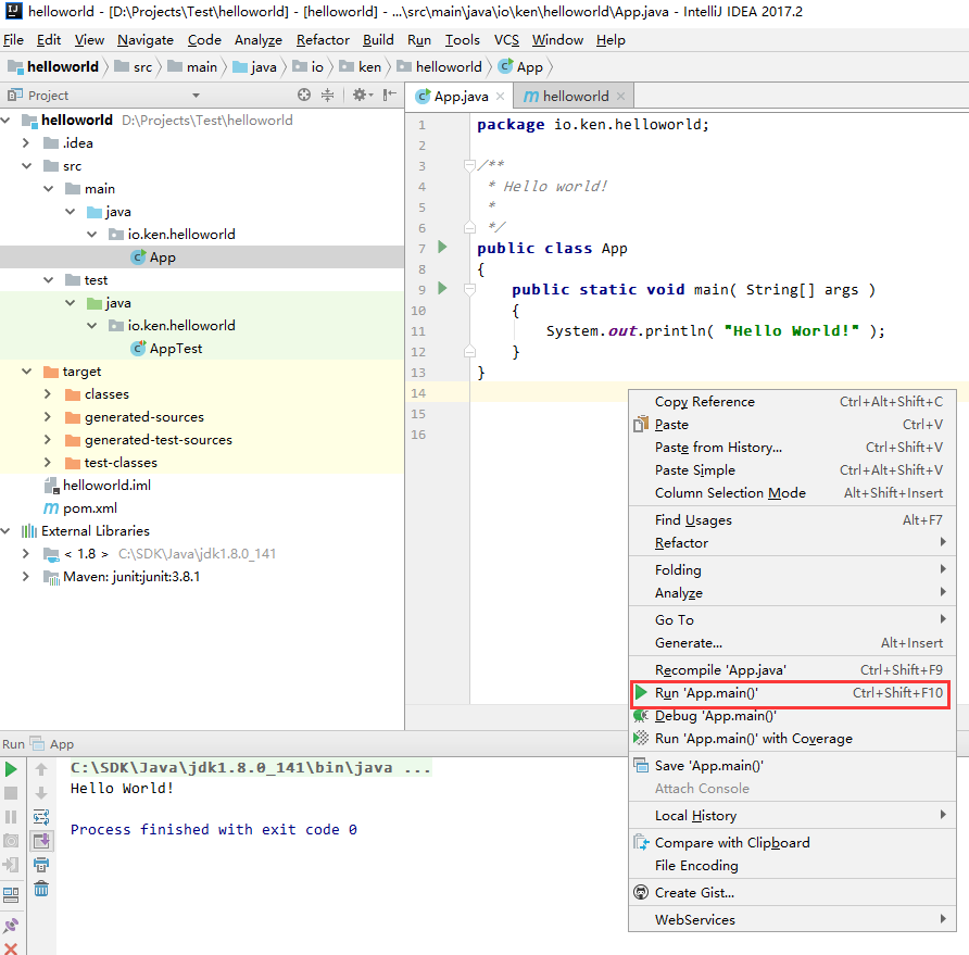 Java快速入门教程 3、使用IntelliJ IDEA+Maven 创建、开发、管理项目