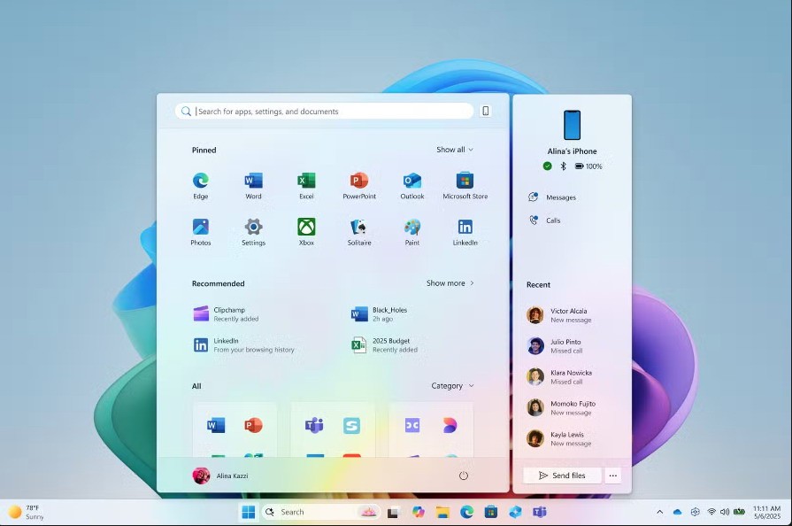 Win11大更新！全新开始菜单及记事本AI功能