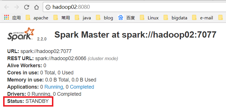 Spark HA集群搭建