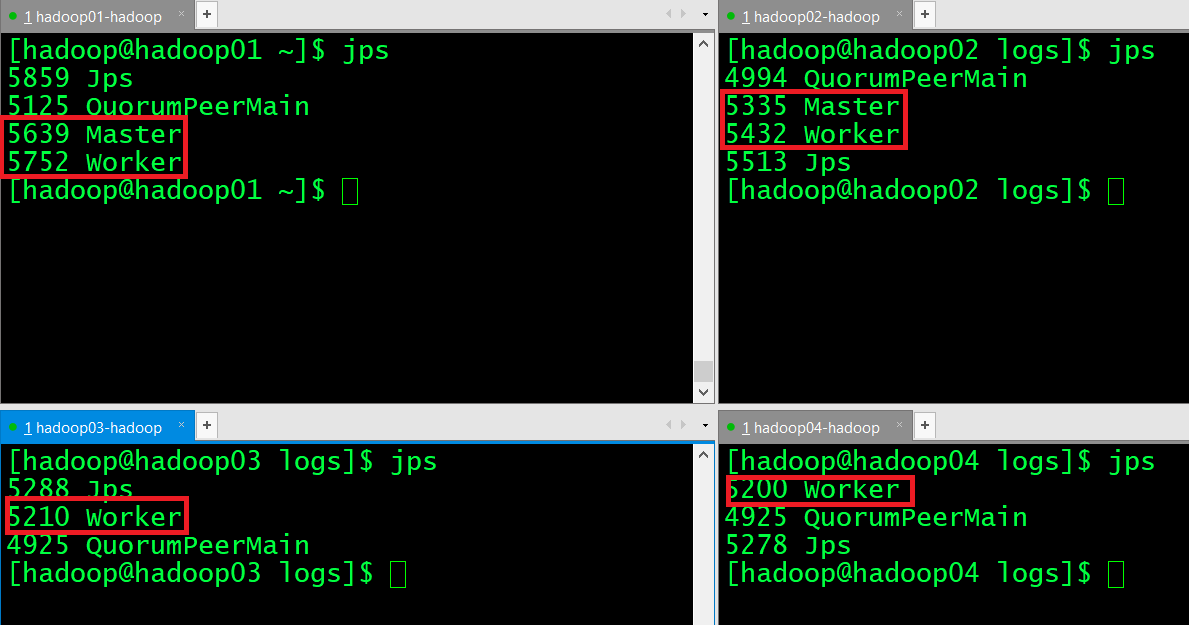 Spark HA集群搭建