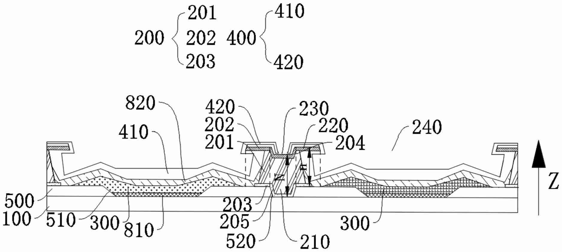 维信诺“显示面板、显示装置及显示面板的制造方法”专利公布