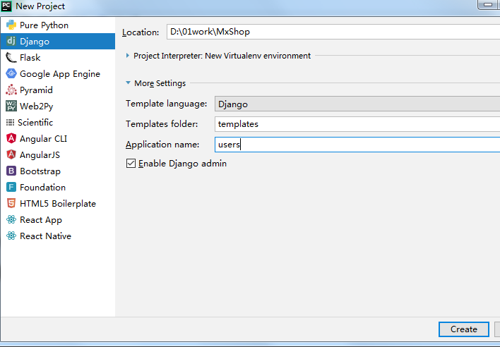 Vue+Django2.0打造生鲜电商项目（1）