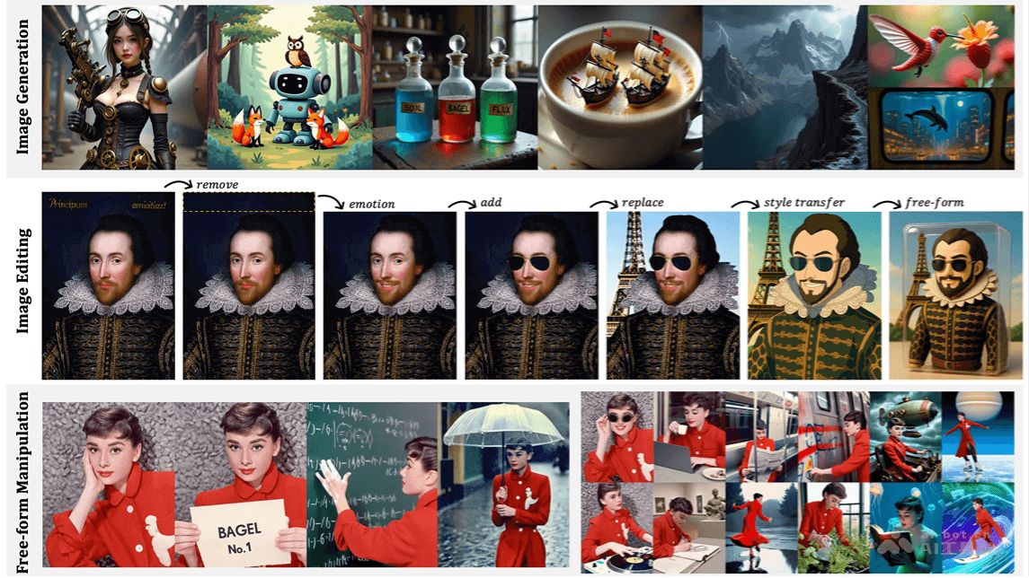 BAGEL— 字节跳动开源的多模态基础模型