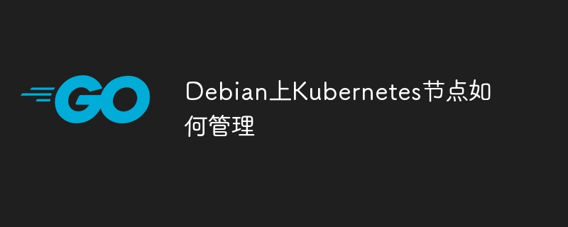 Debian上Kubernetes节点如何管理