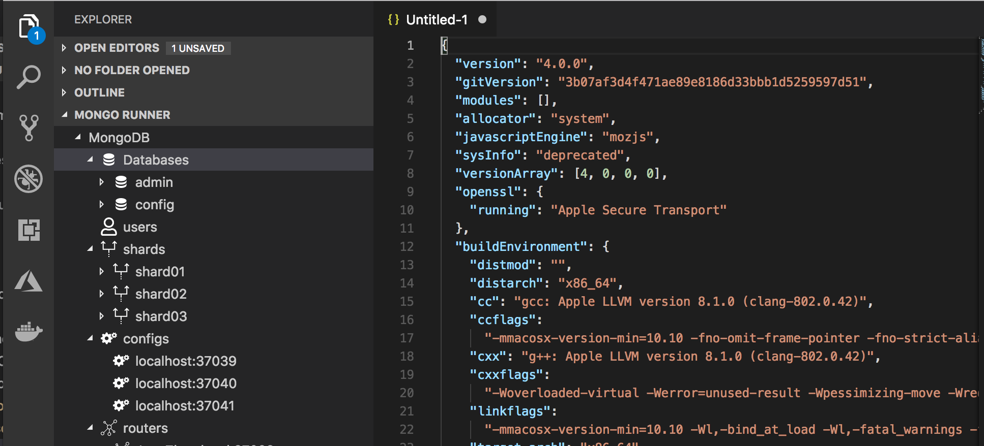 MongoDB Shard Cluster Topology