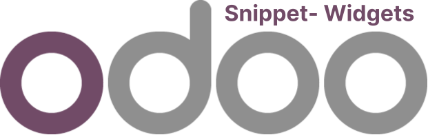 Odoo widgets