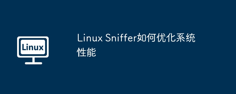 Linux Sniffer如何优化系统性能