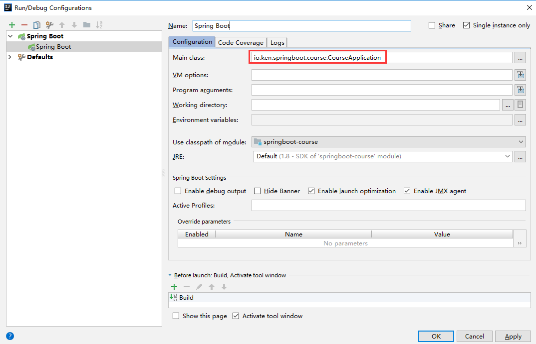 Spring Boot入门教程1、使用Spring Boot构建第一个Web应用程序