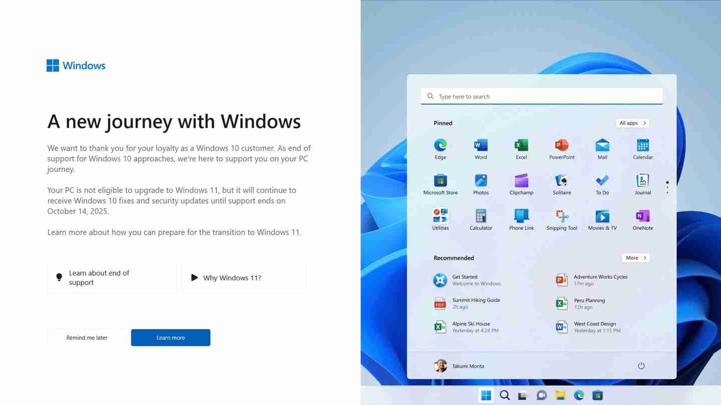 微软加大宣传攻势，推送更多 Win10 用户升级到 Windows 11 系统
