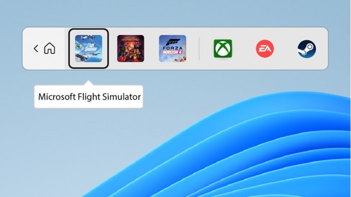 Windows112022更新加入全新控制器栏游戏新功能