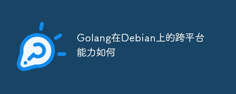 Golang在Debian上的跨平台能力如何