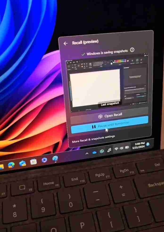 微软 Win11 Recall“记忆”AI 功能初体验：性能迅捷、无明显延迟