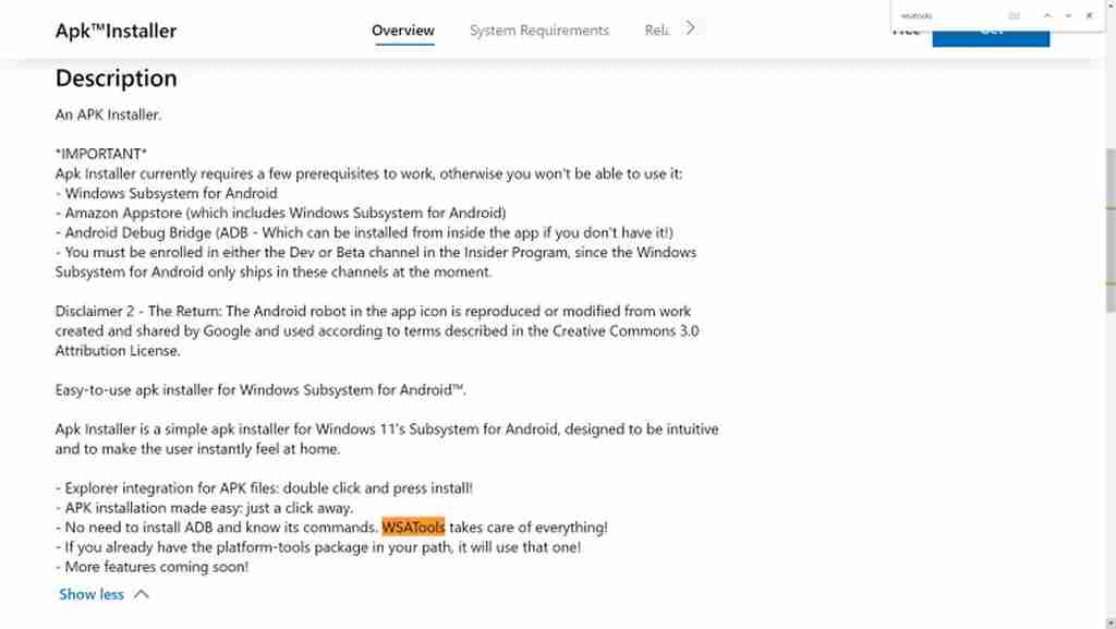 有应用假冒WSATools上架微软商城 连描述都没修改